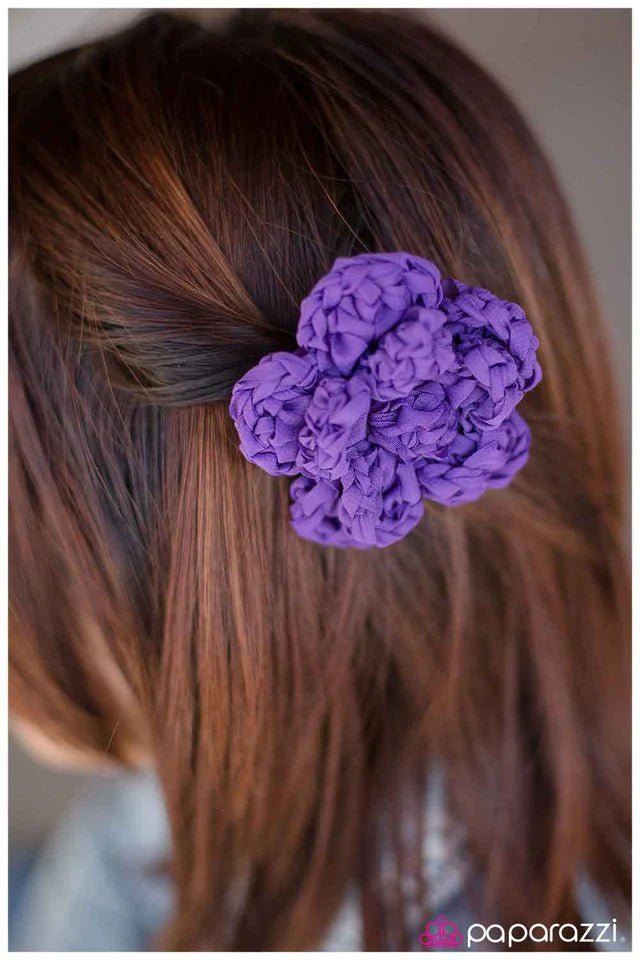 Paparazzi Hair Accessories ~ Braided Bouquet - Purple