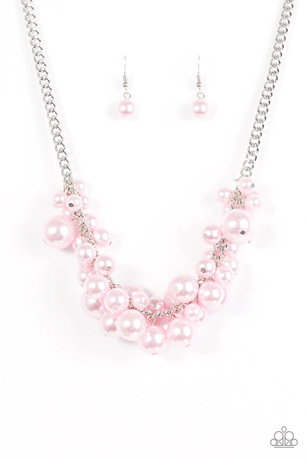 Paparazzi Necklace ~ Glam Queen - Pink