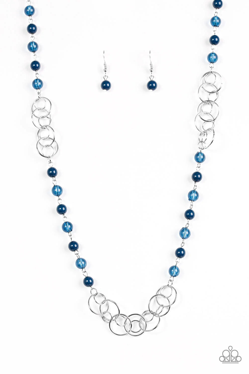 Paparazzi Necklace Dreamy Discovery Blue Paparazzi Jewelry