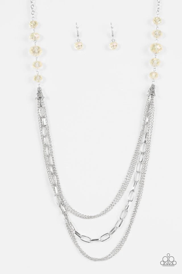 Collar Paparazzi ~ Dale vida a la ciudad - Amarillo