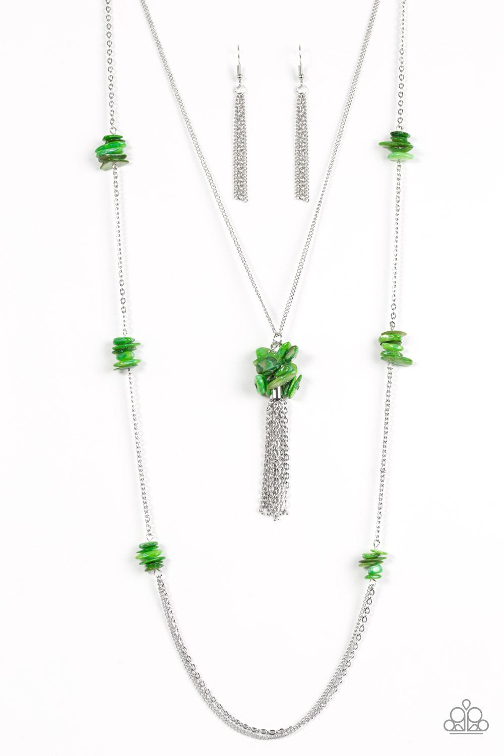 Collar de paparazzi ~ Cliff Cache - Verde