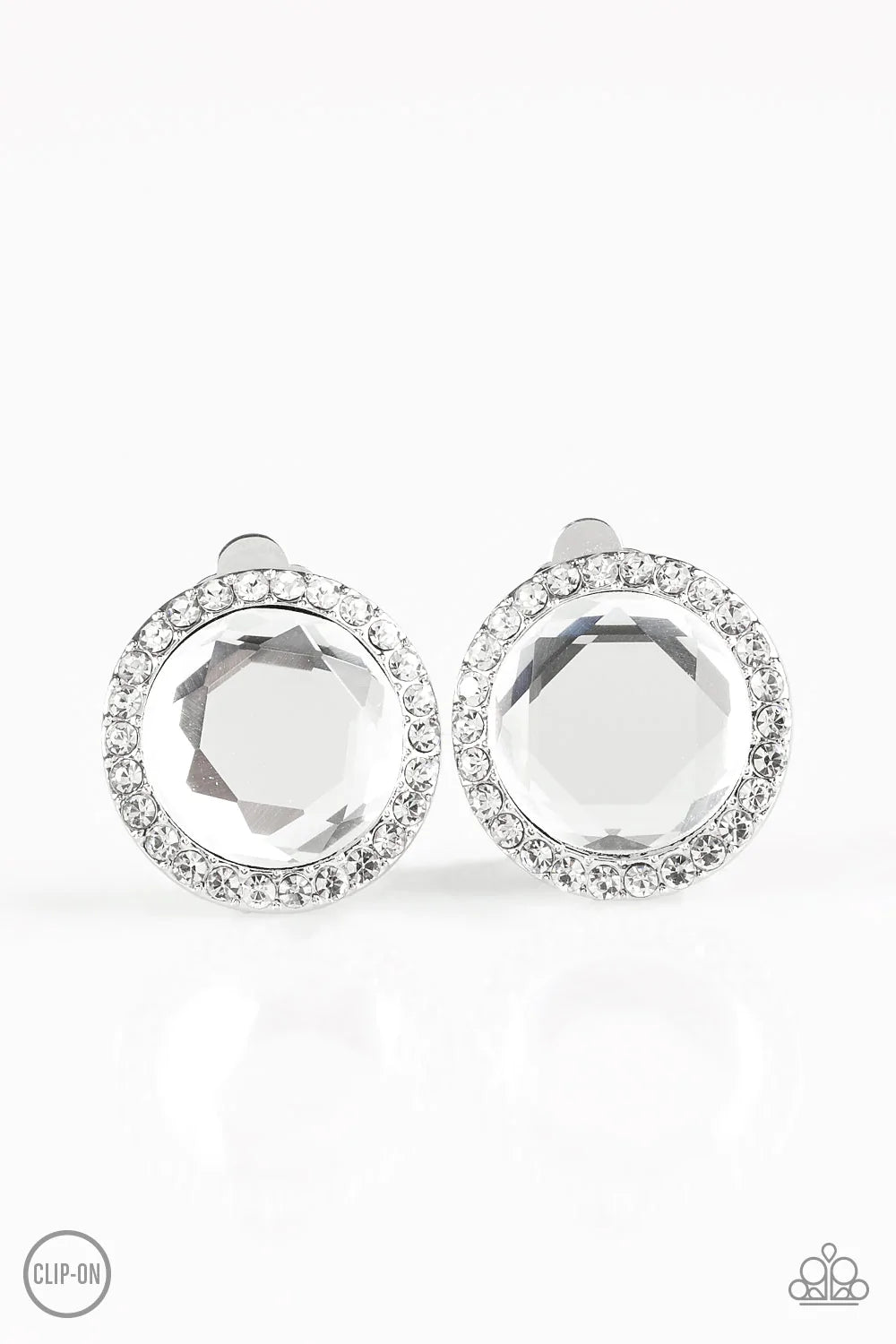 Pendiente Paparazzi ~ Positively Princess - Blanco