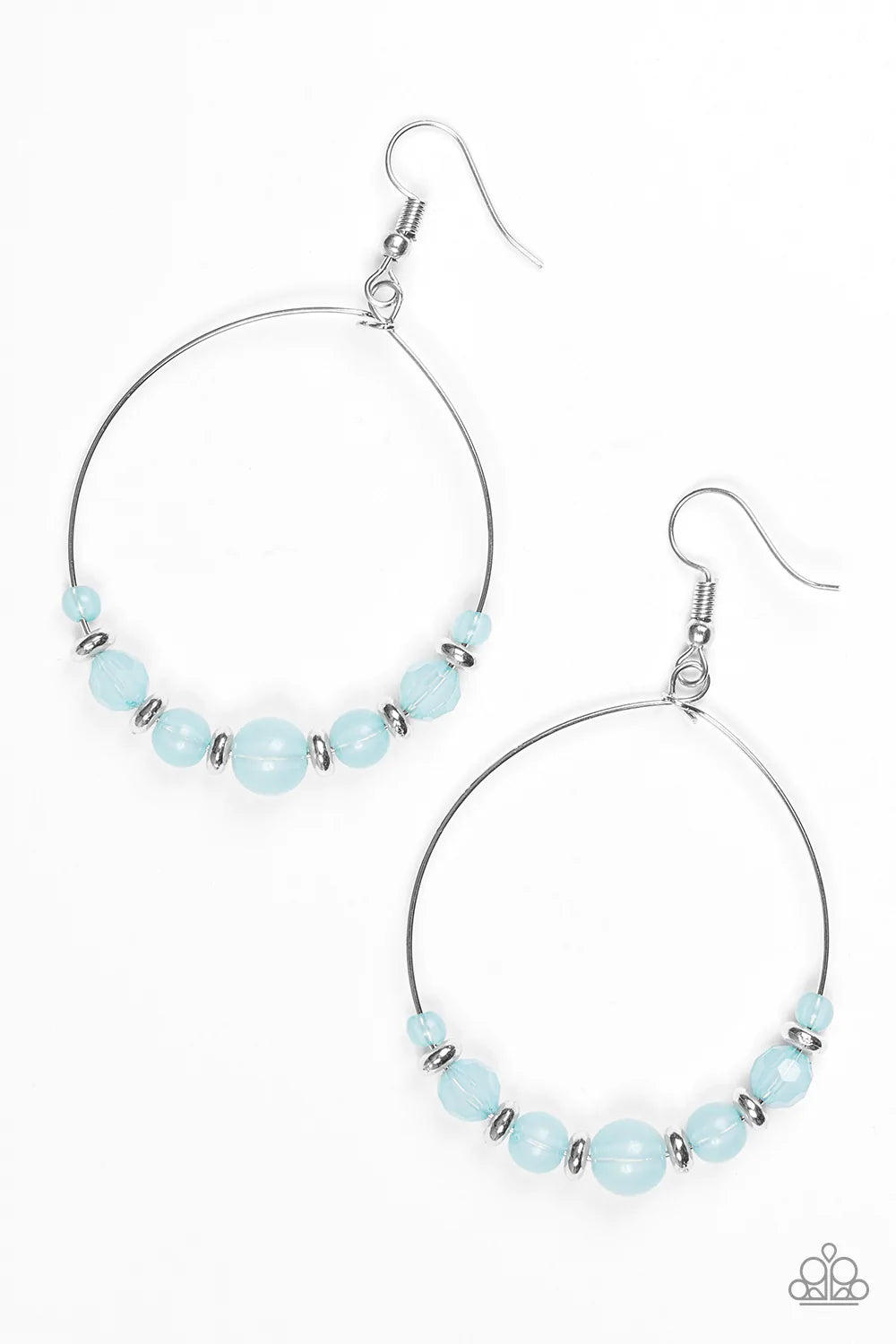Paparazzi Earring ~ Going For GLOW - Blue