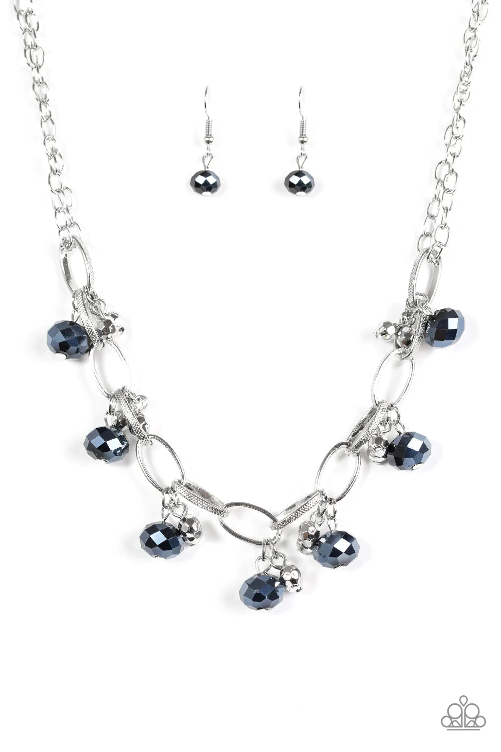 Paparazzi Necklace ~ Lets Get This Fashion Show On The Road Blue Paparazzi Jewelry Online 7163