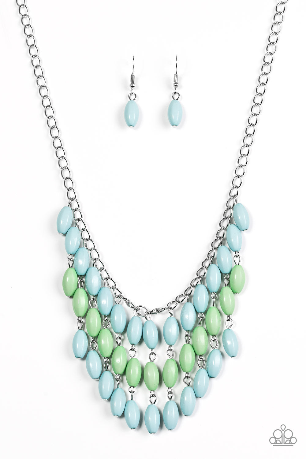 Paparazzi Necklace - Delhi Diva - Blue