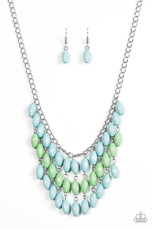 Paparazzi Necklace - Delhi Diva - Blue