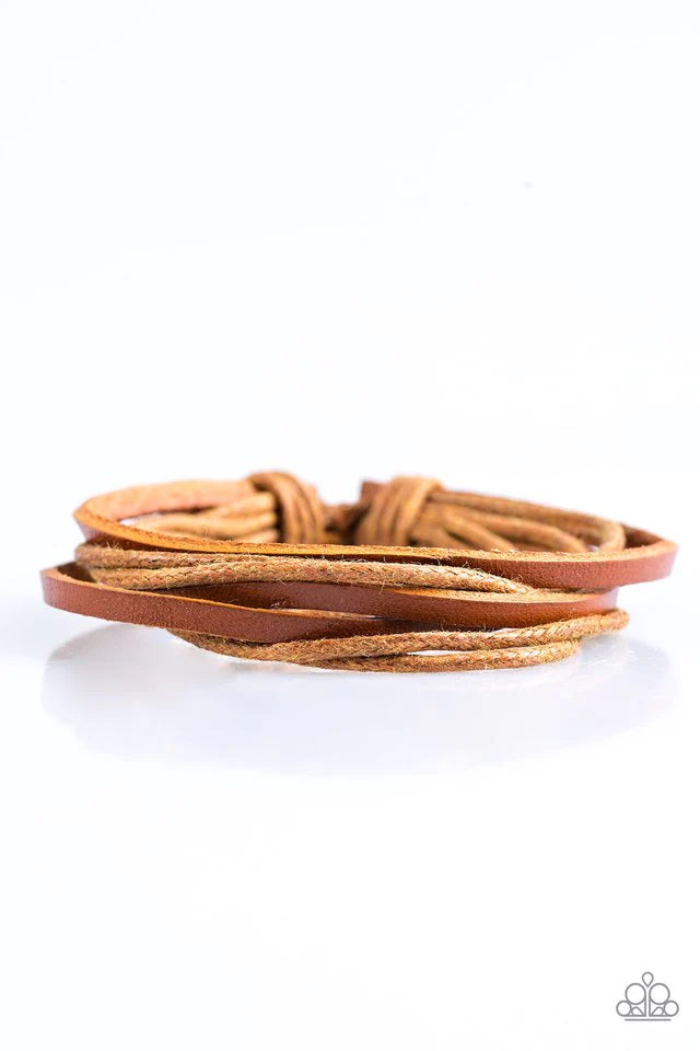 Paparazzi Bracelet ~ All Terrain - Brown
