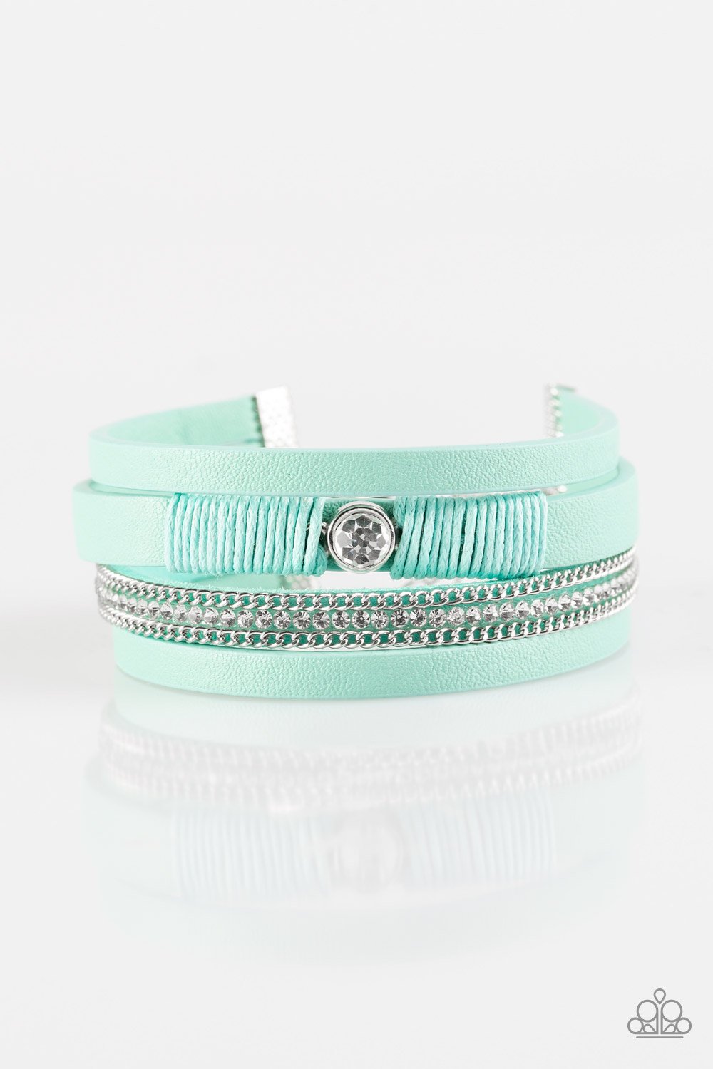 Paparazzi Bracelet ~ Catwalk Craze - Green