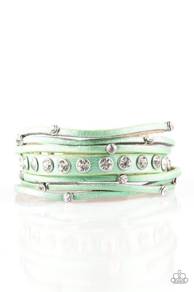 Paparazzi Bracelet ~ CATWALK It Off - Green