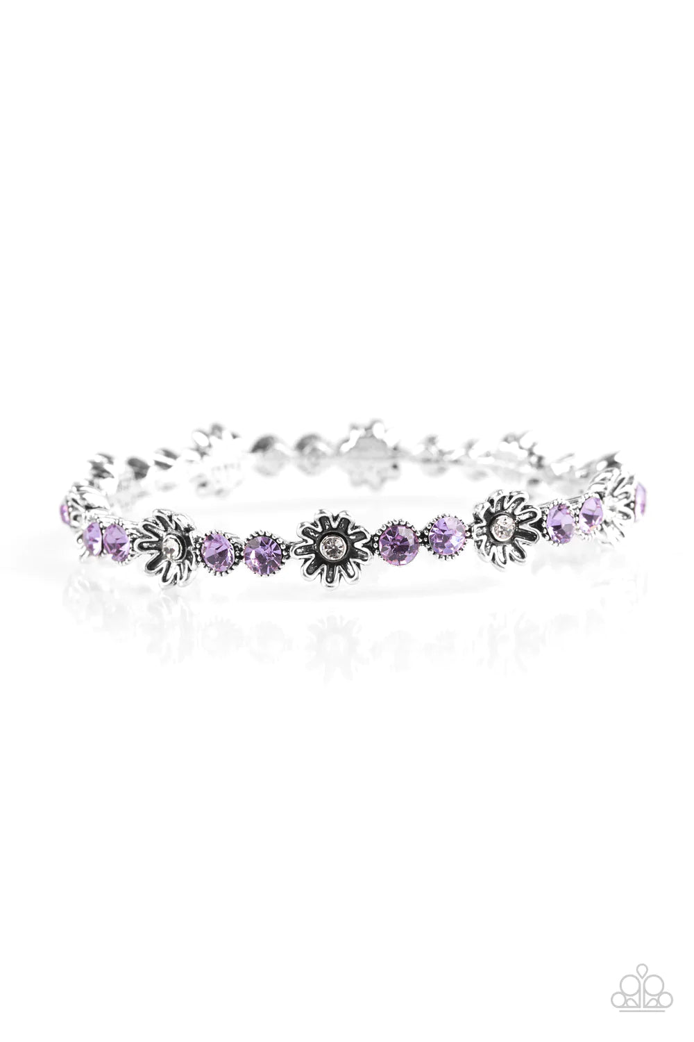Paparazzi Bracelet ~ Daffodil Diva - Purple