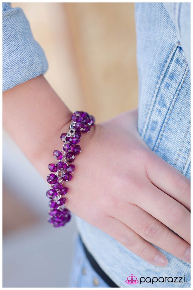 Paparazzi Bracelet ~ Pixie Dust - Purple