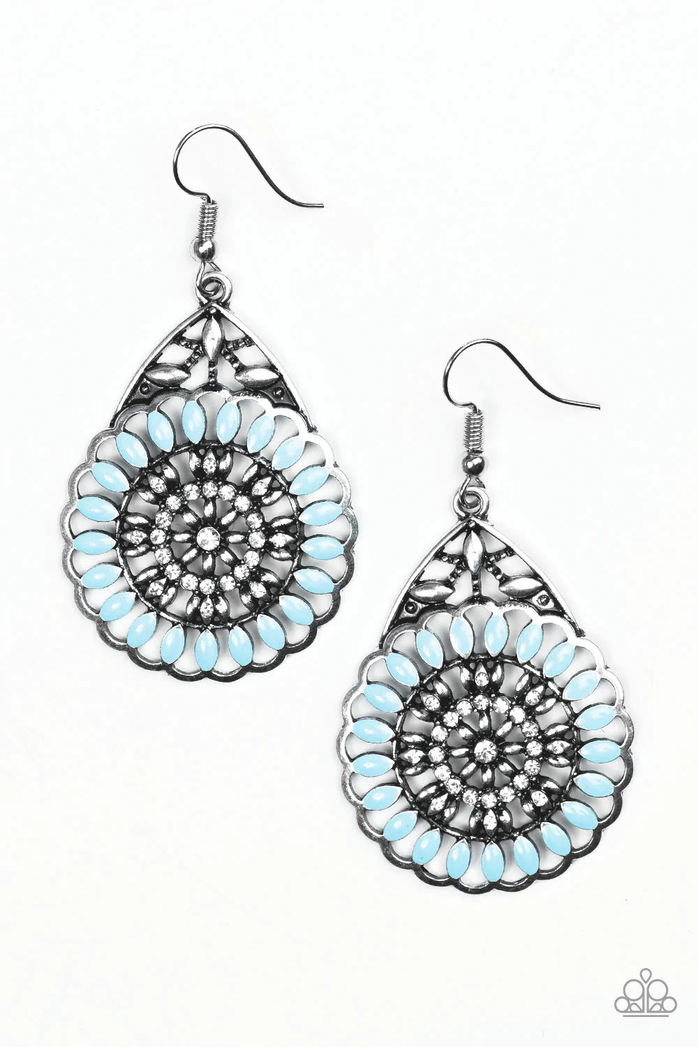 Paparazzi Earring ~ Perfectly Paradise - Blue