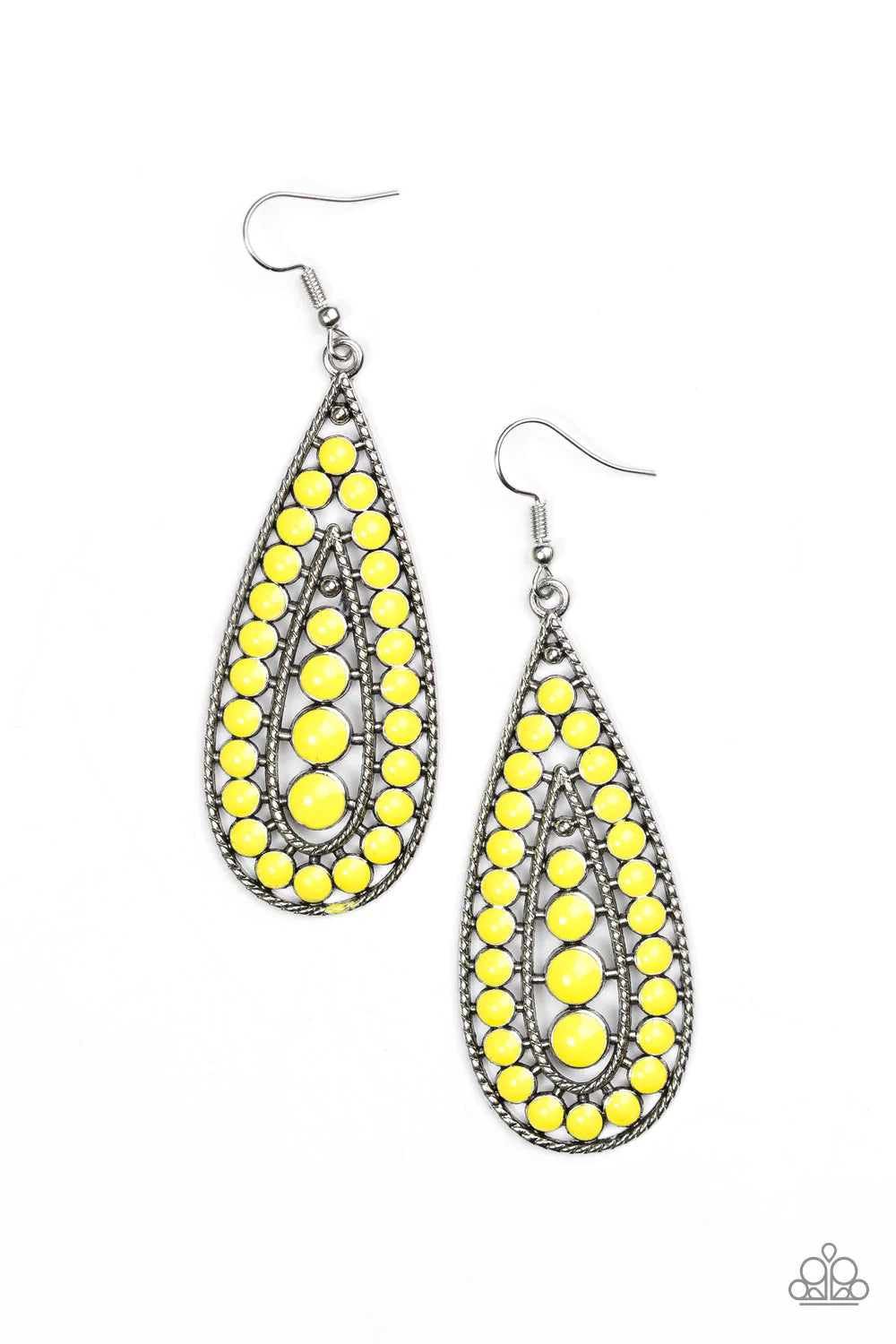 Paparazzi Earring ~ Rio Rumba - Yellow