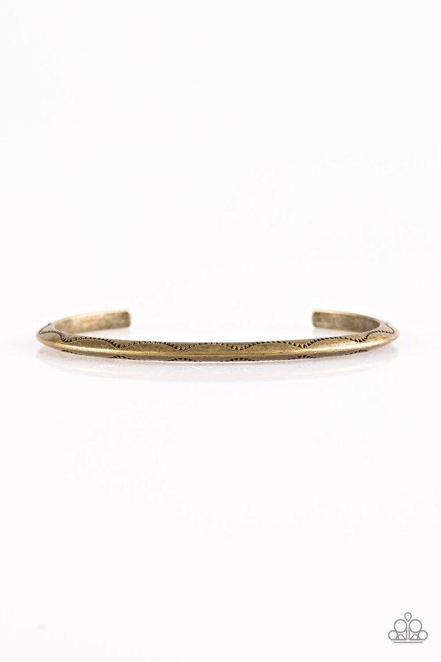 Paparazzi Bracelet ~ Desert Charmer - Brass