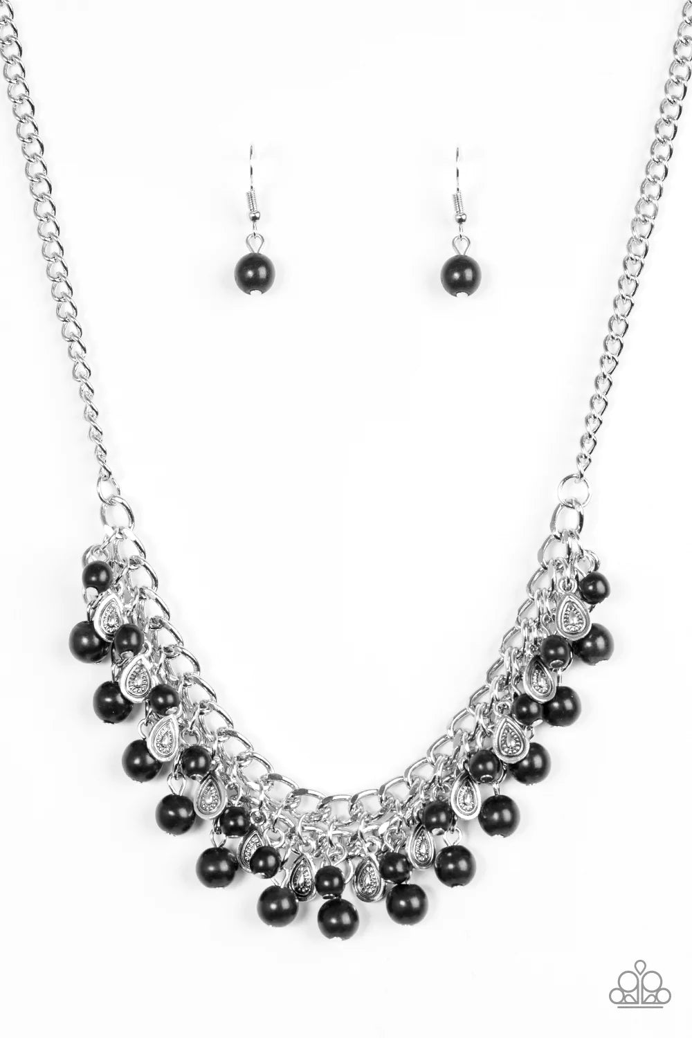Collar Paparazzi ~ Poshly Paleo - Negro