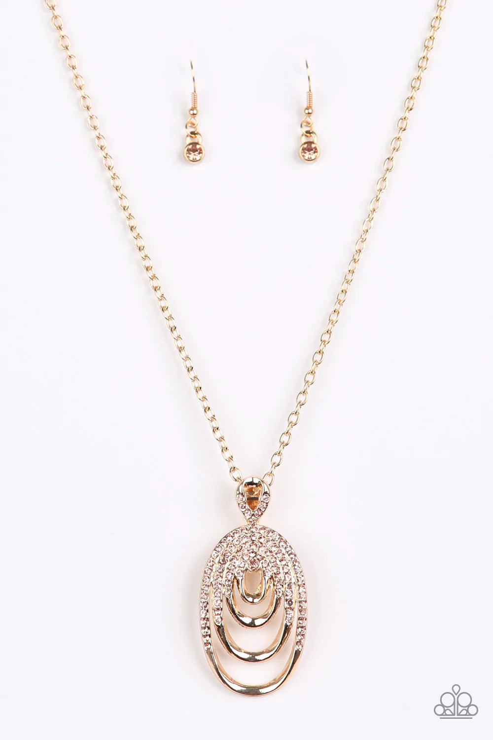 Collar Paparazzi ~ La Heredera - Oro