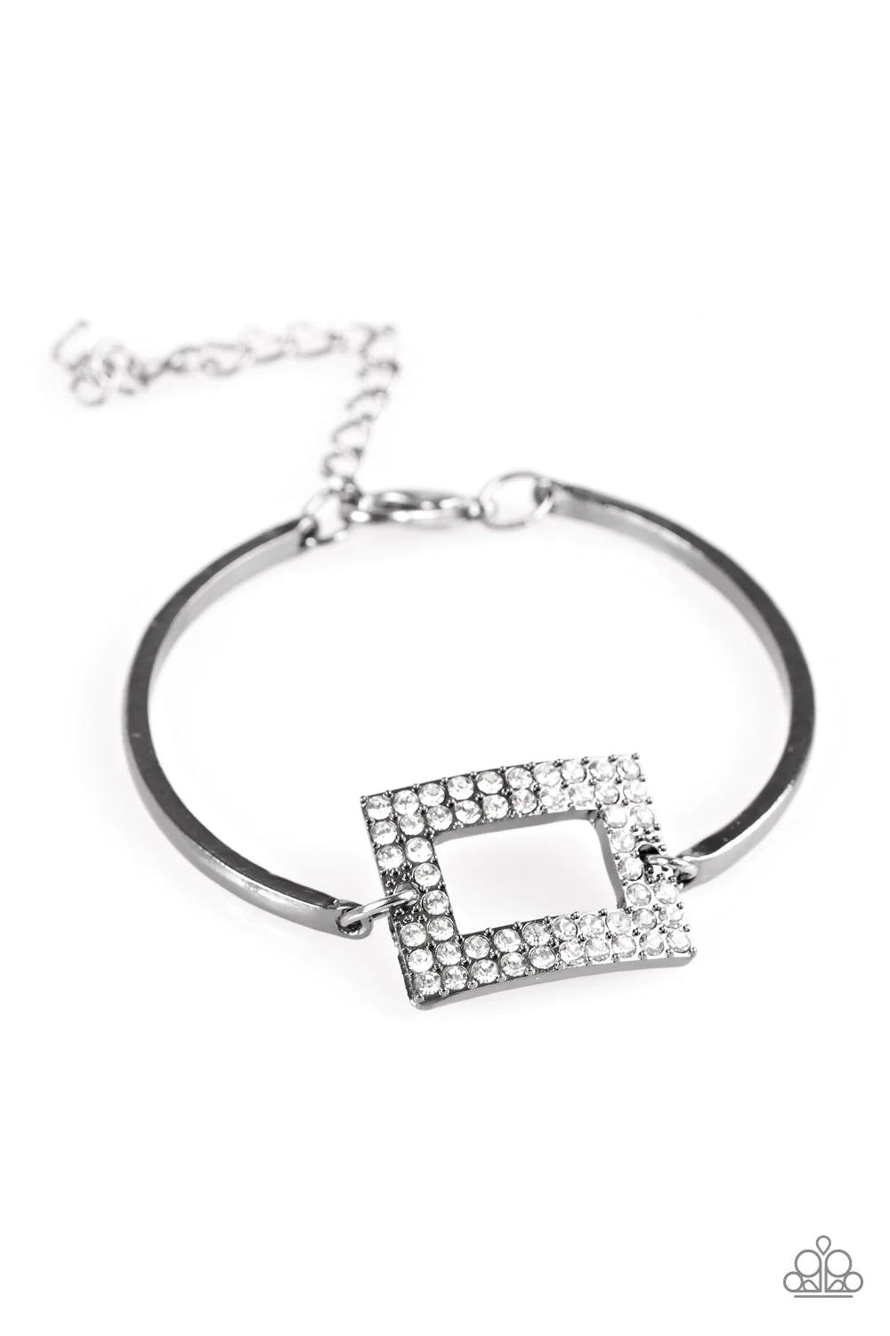 Pulsera Paparazzi ~ Main Street Metro - Negro