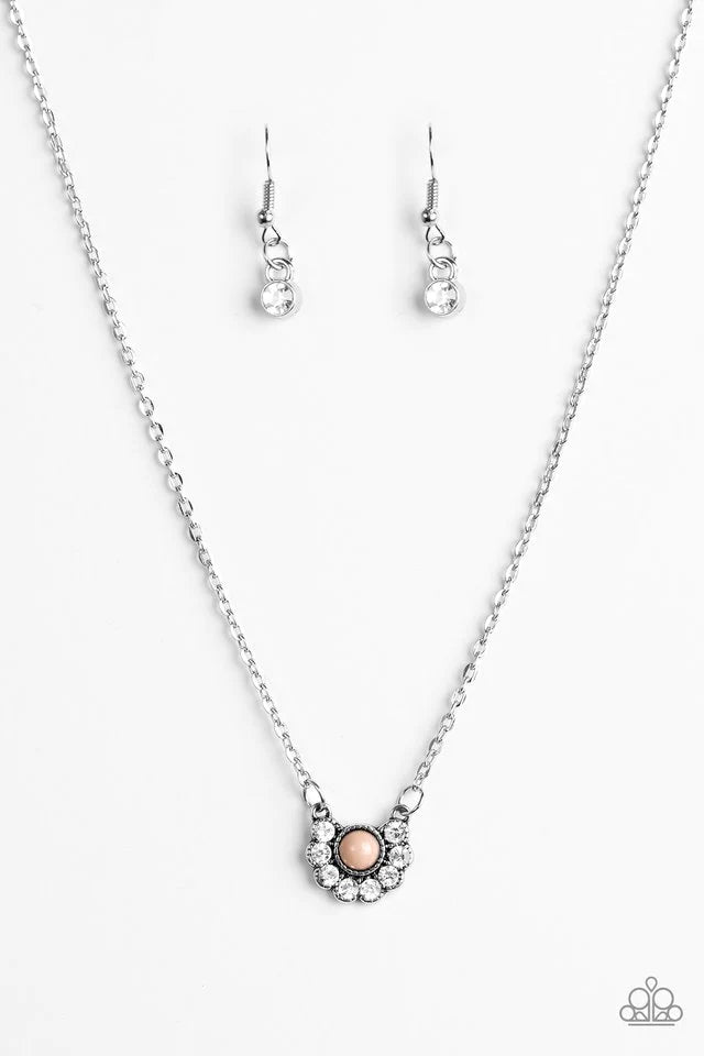 Paparazzi Necklace ~ Pampered Princess - Brown