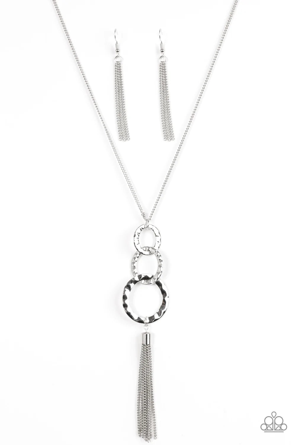 Paparazzi Necklace ~ Dont BOLD Back! - Silver