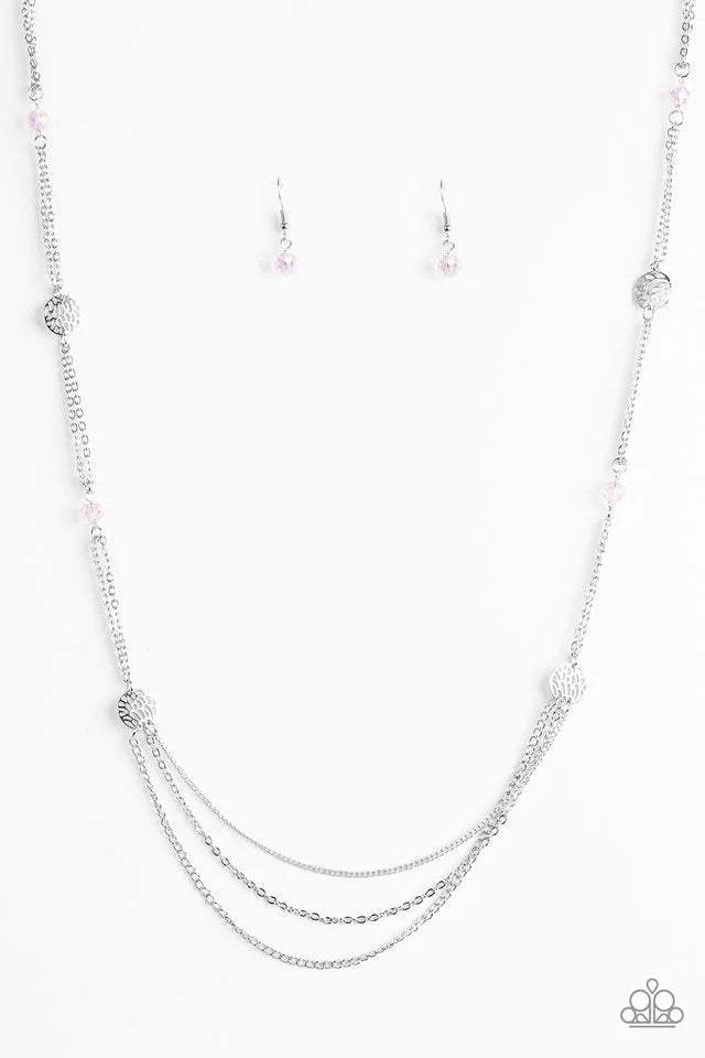 Paparazzi Necklace ~ Beach Breeze - Pink
