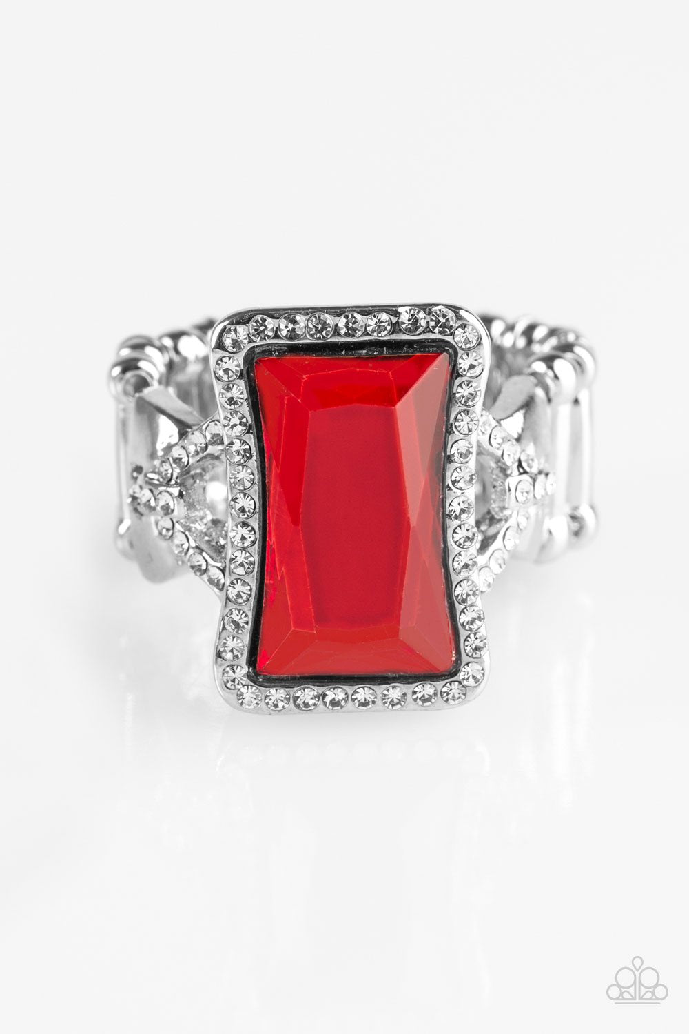 Anillo Paparazzi ~ Icono del glamour - Rojo