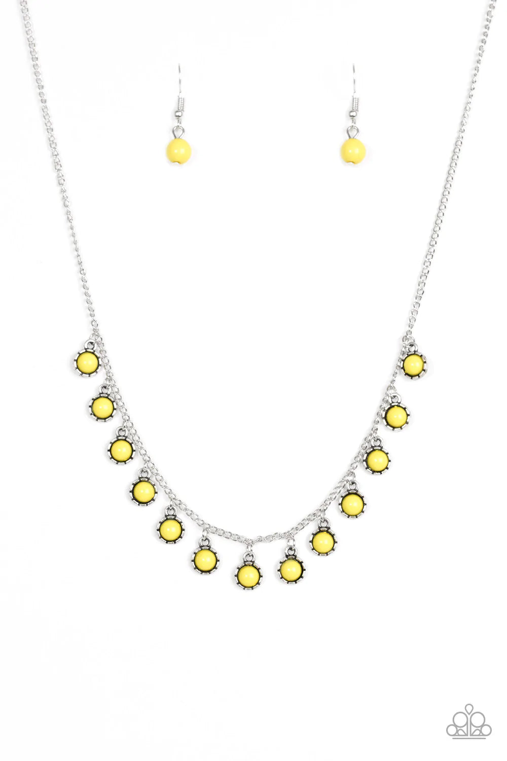 Collar Paparazzi ~ Gypsy Glow - Amarillo