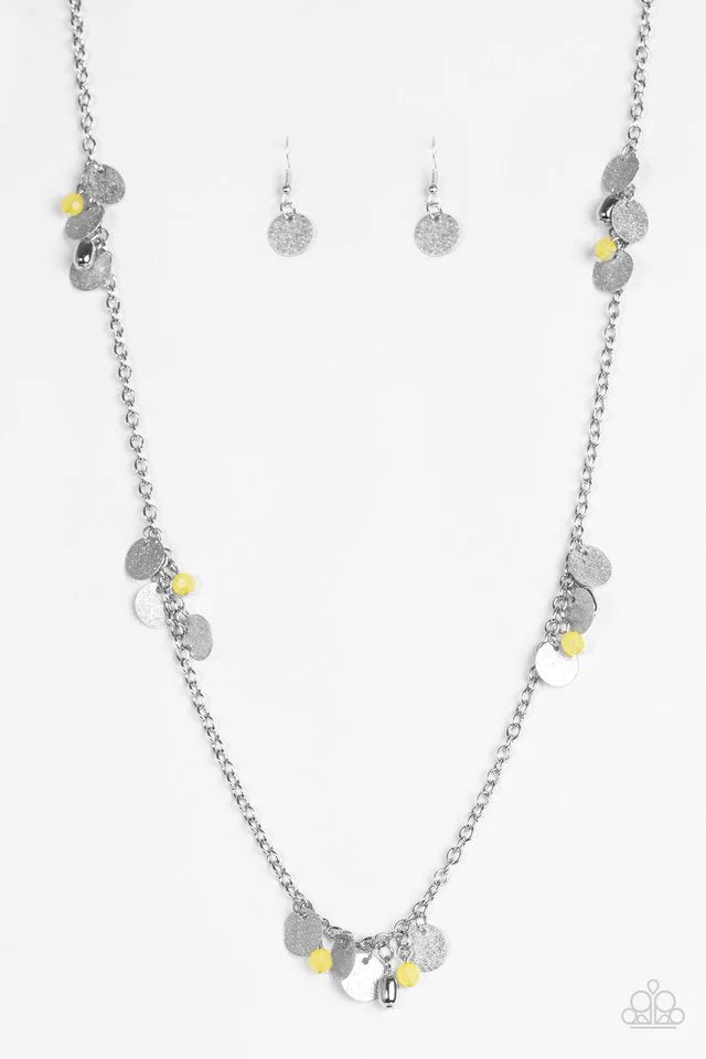 Collar Paparazzi ~ Expresión musical - Amarillo