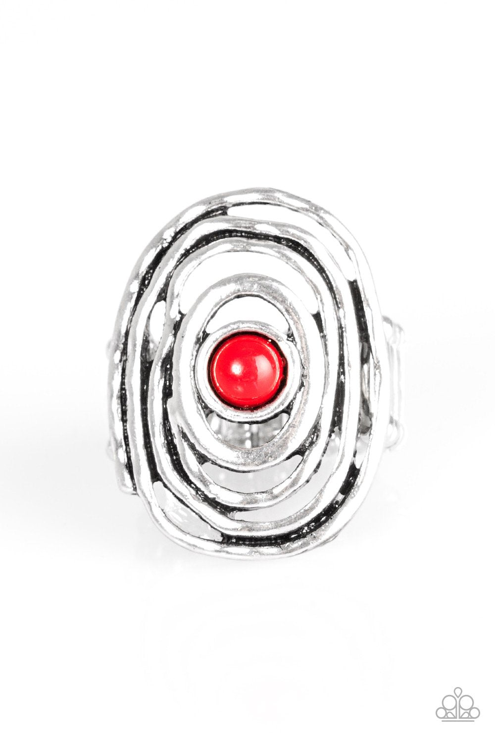 Paparazzi Ring ~ Colorfully Chaotic - Red
