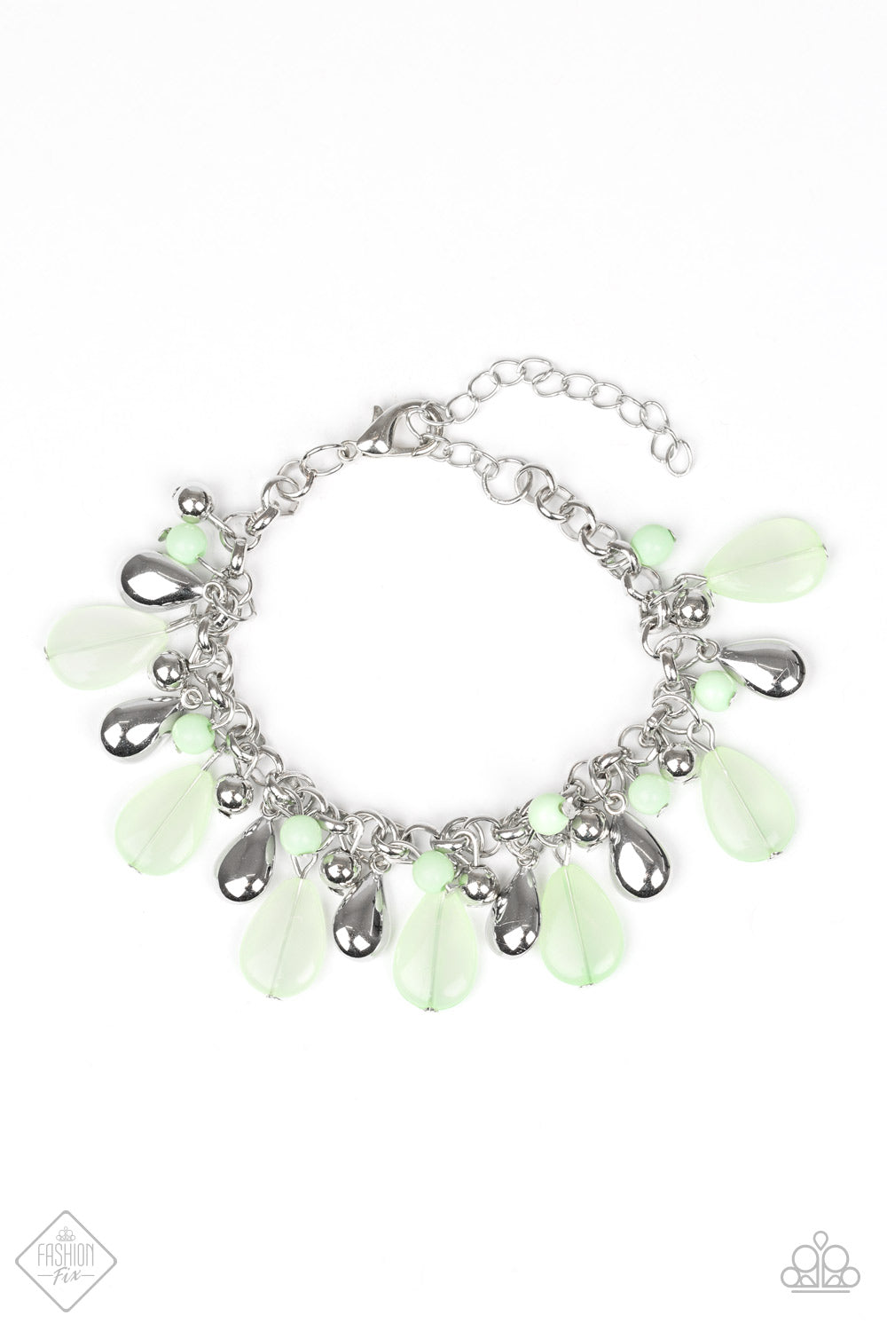 Paparazzi Bracelet ~ Definitely Diva - Green