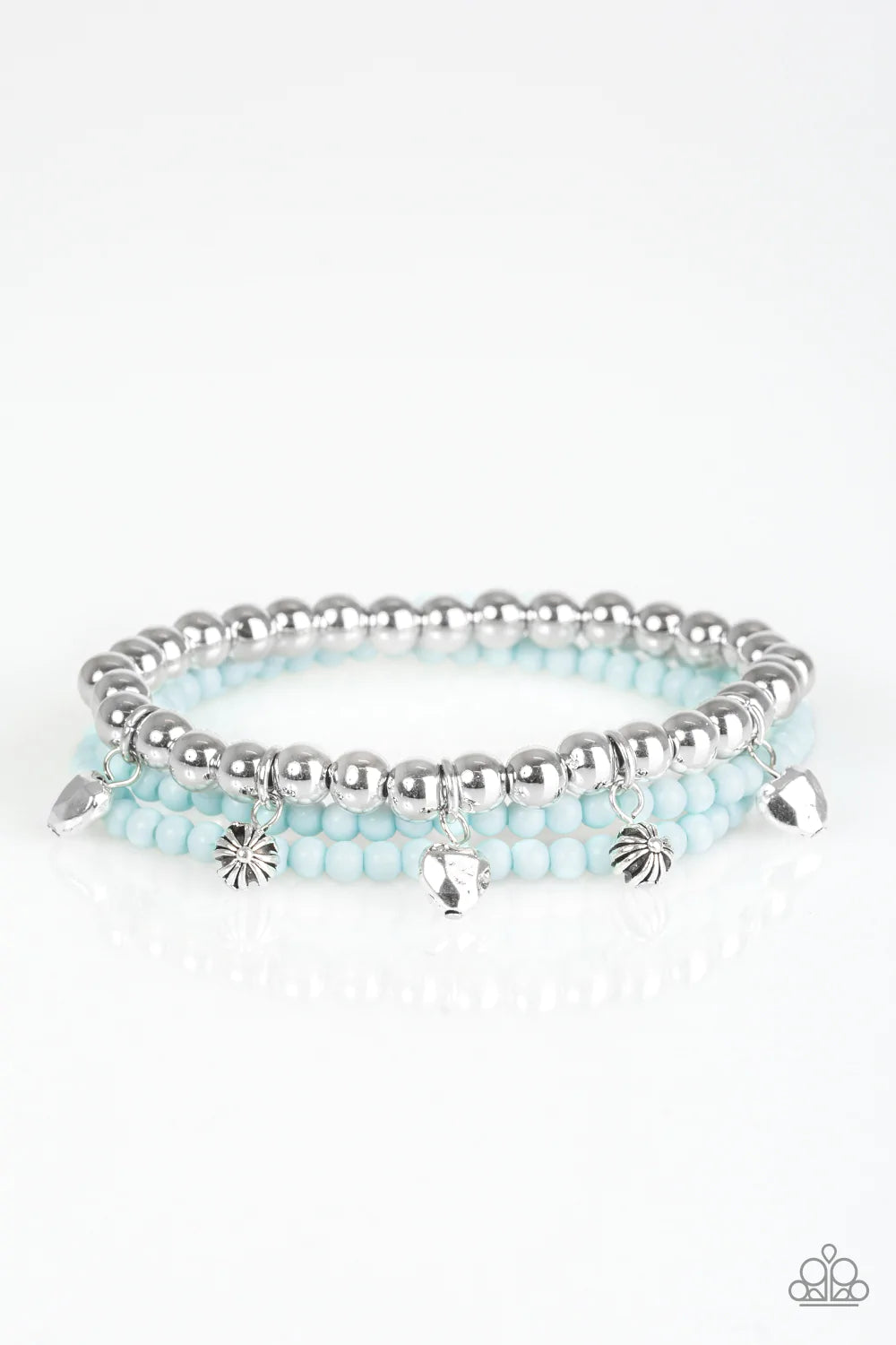 Pulsera Paparazzi ~ Amores de primavera - Azul
