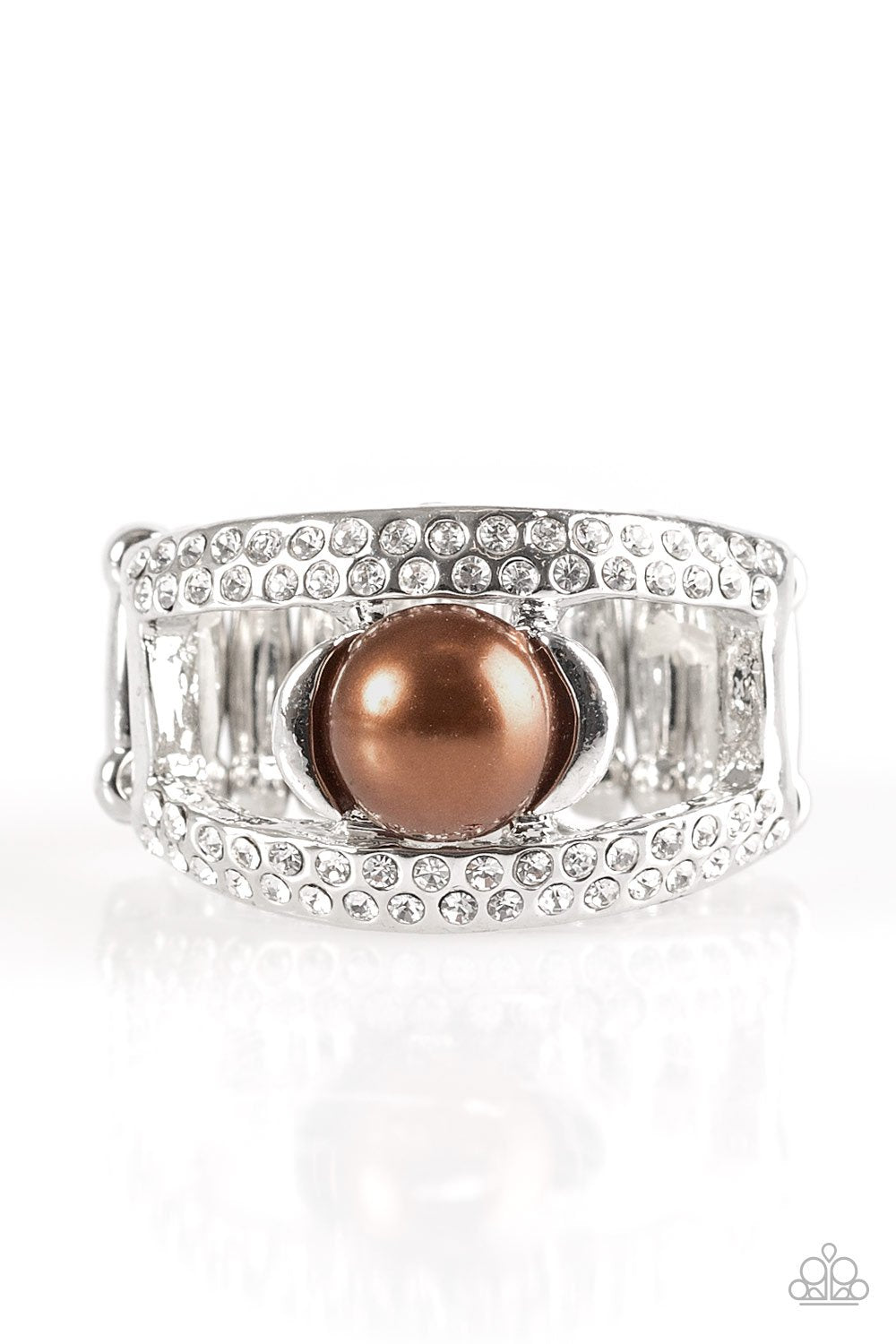 Paparazzi Ring ~ Bank Run - Brown