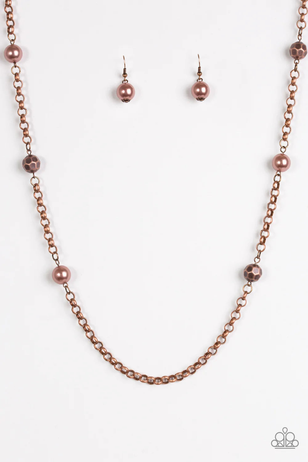 Collar Paparazzi ~ Showroom Shimmer - Cobre
