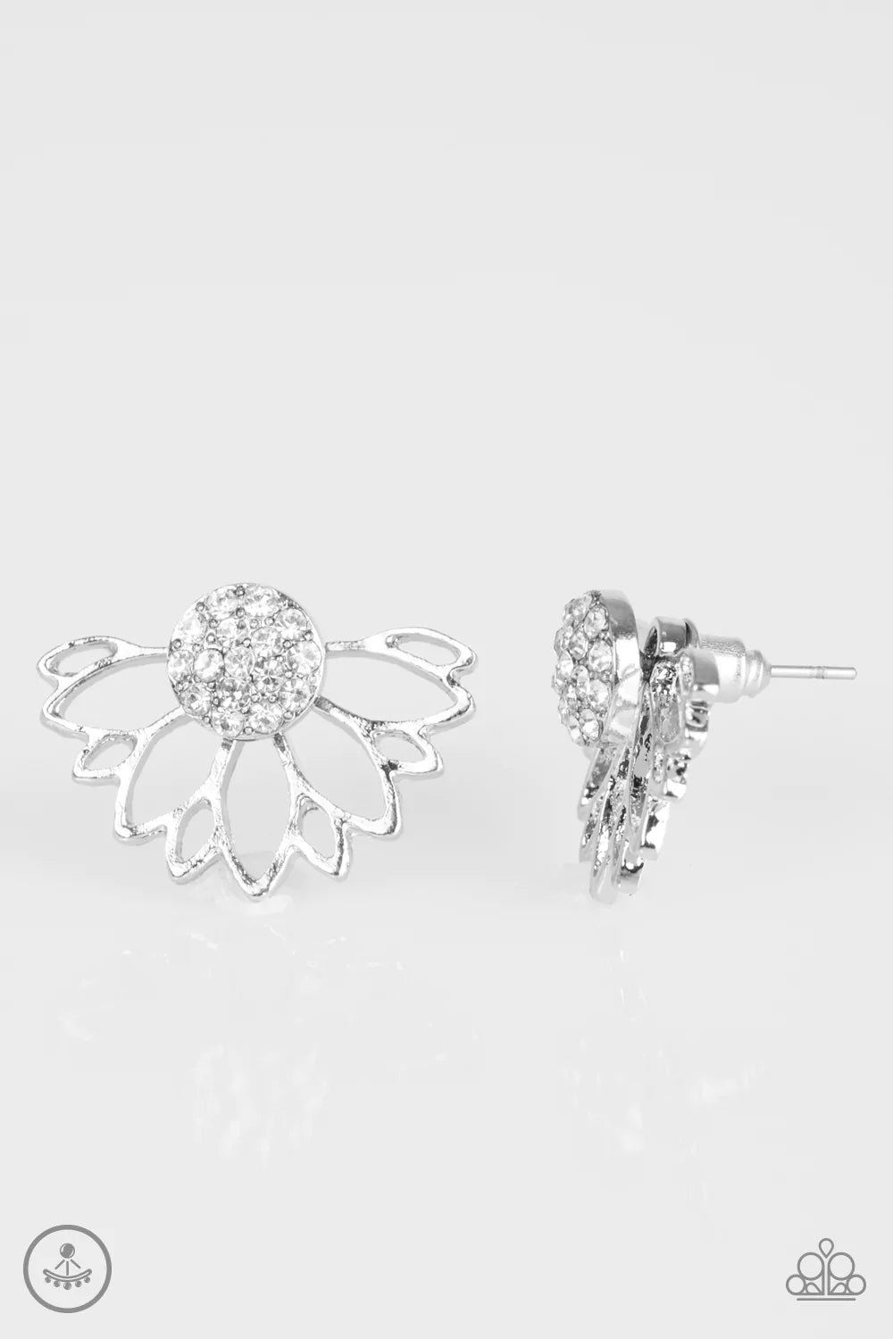 Paparazzi Earring ~ A Fan Fave - White