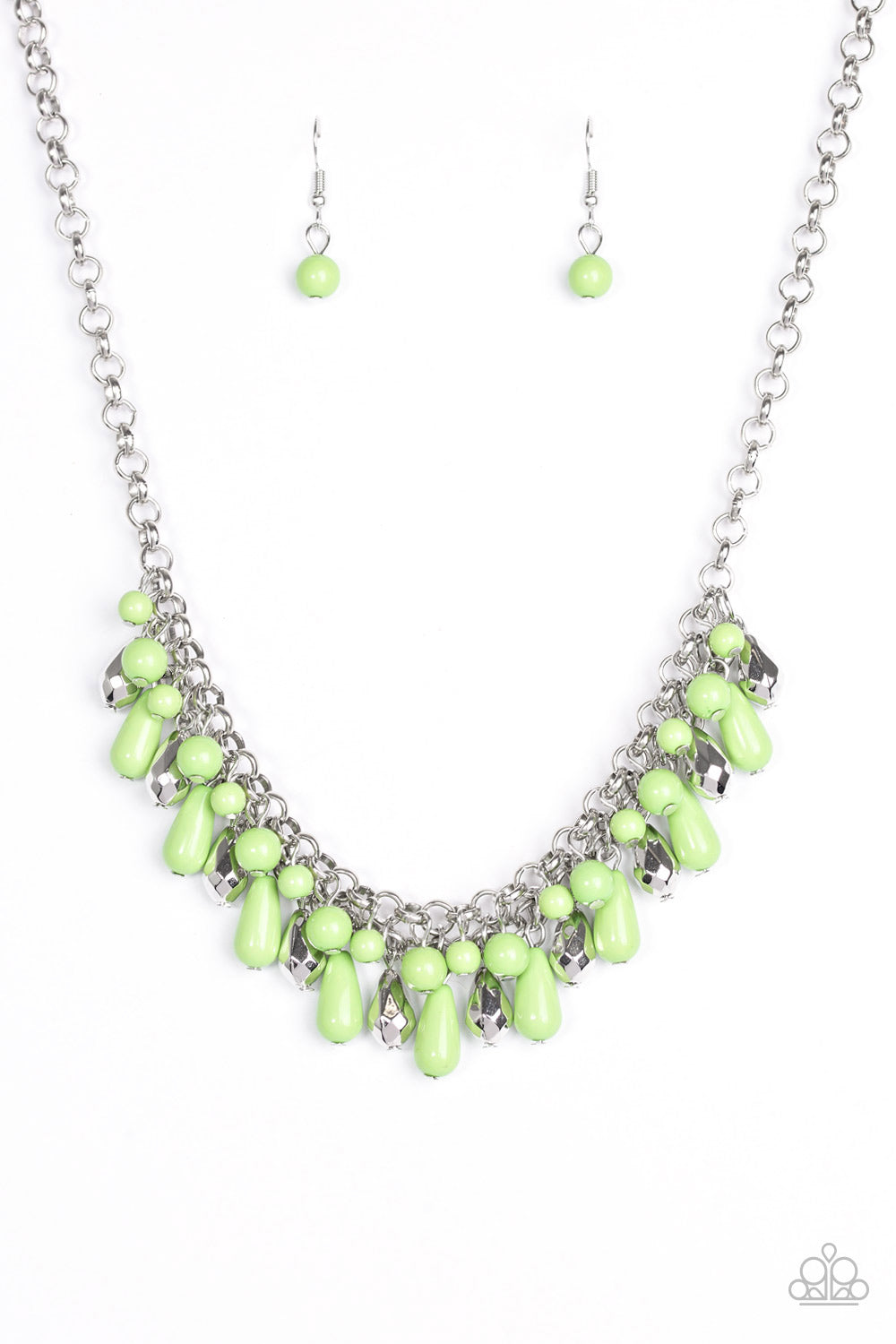 Paparazzi Necklace - Coastal Cabanas - Green