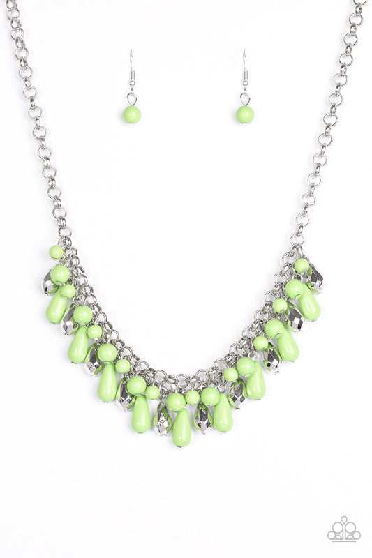 Paparazzi Necklace - Coastal Cabanas - Green