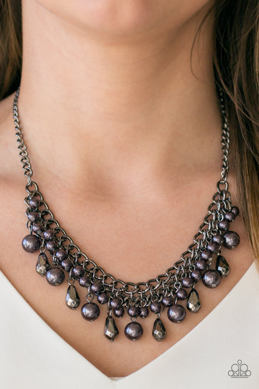 Paparazzi Necklace ~ Imperial Idol - Black