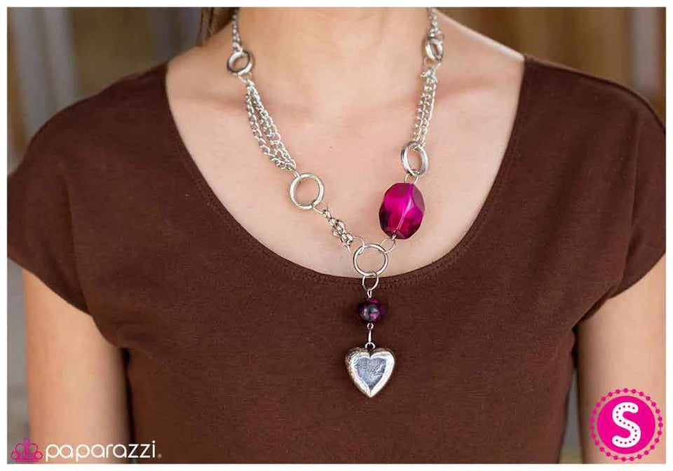 Collar Paparazzi ~ Vixen - Rosa