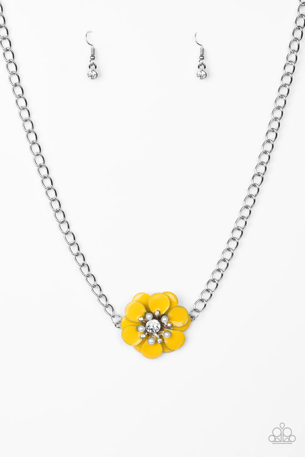 Collar Paparazzi ~ Hibiscus Hula - Amarillo