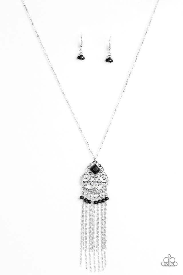 Paparazzi Necklace ~ Whimsically Western - Black