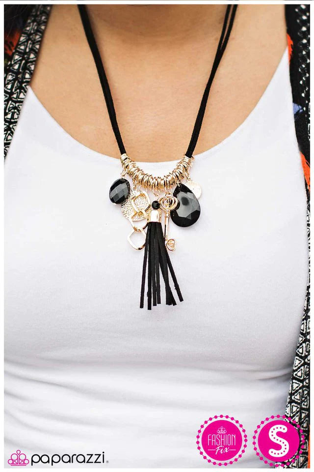 Collar de paparazzi ~ Debes estar equivocado - Negro