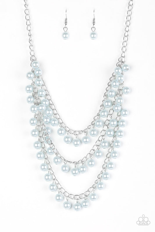 Paparazzi Necklace ~ Chicly Classic - Blue
