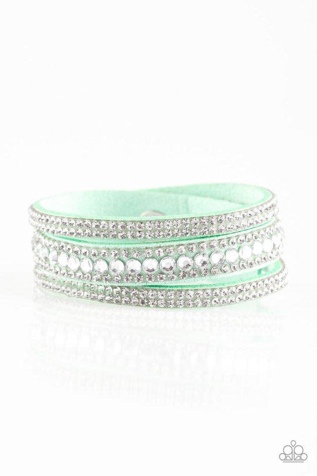 Pulsera Paparazzi ~ Harlem Hustle - Verde