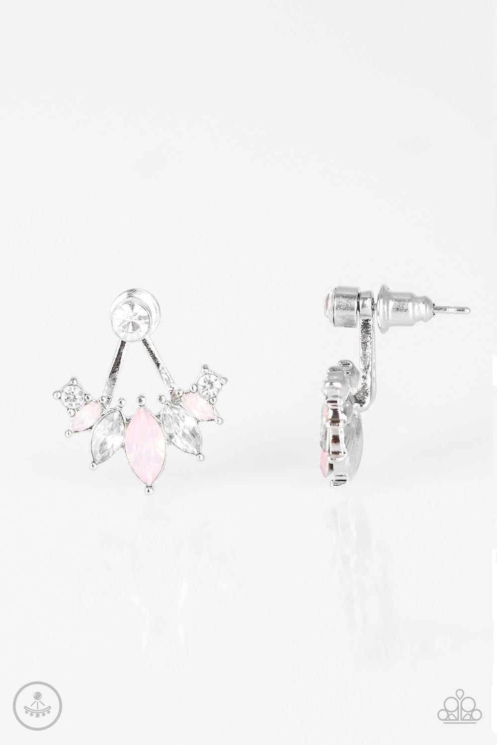 Paparazzi Earring ~ Chicest Of Them All - Pink