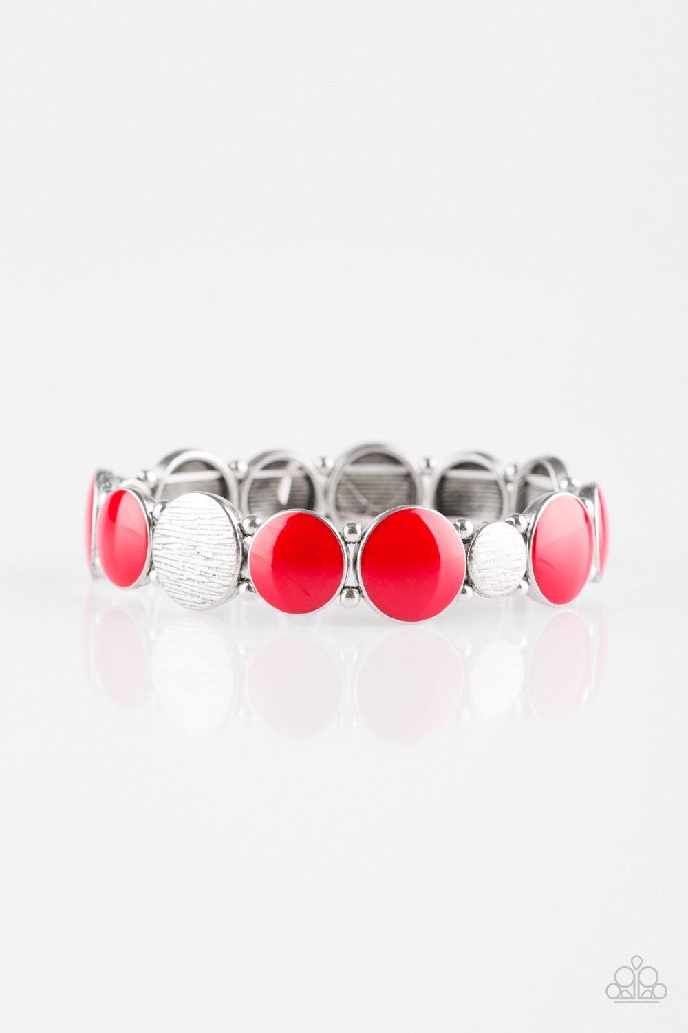 Paparazzi Bracelet ~ Bubble Blast - Red