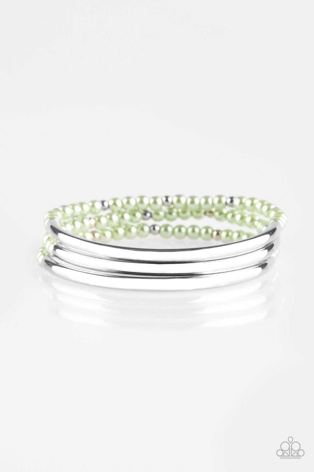 Paparazzi Bracelet ~ City Pretty - Green