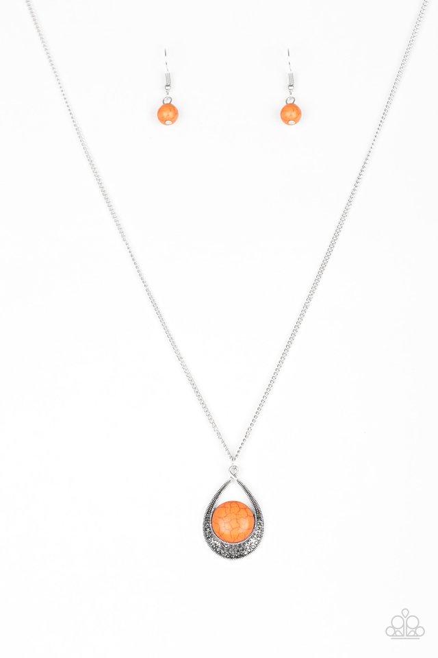 Paparazzi Necklace ~ Rio Rancho Resplendence - Orange