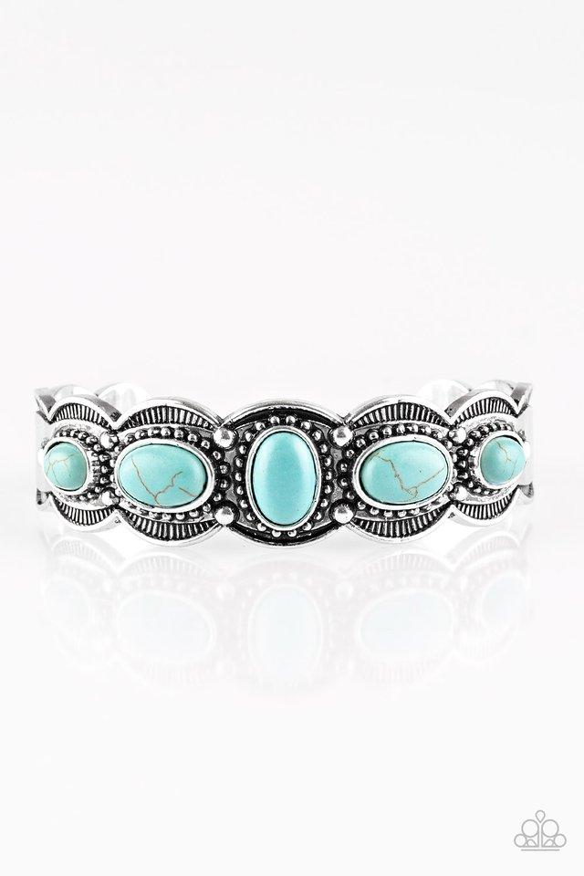 Pulsera Paparazzi ~ Desert Farer - Azul