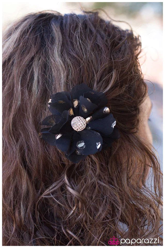 Paparazzi Hair Accessories ~ Can You Keep A Secret? - Black