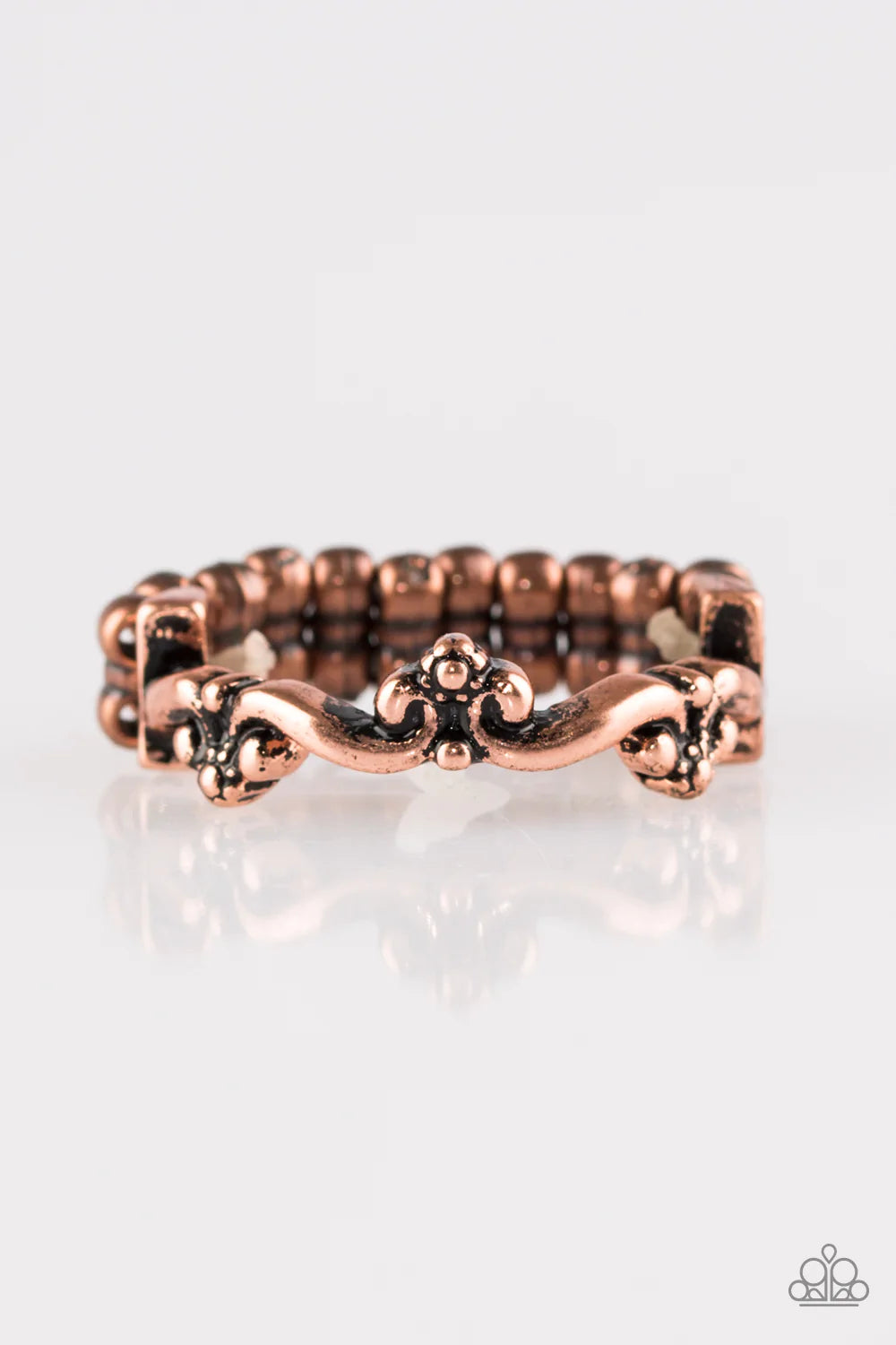 Paparazzi Ring ~ Serenely Summer - Copper