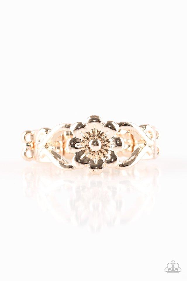 Paparazzi Ring ~ Galapagos Gardens - Rose Gold